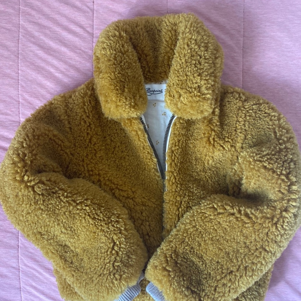 Bonpoint Sherpa Girls Jacket